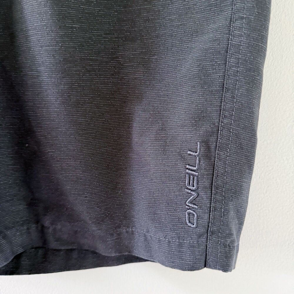 O'Neill Hybrid Walkshorts Mens Size 33 Slate Gray Quick Dry Stretch Shorts 9" - Picture 3 of 15